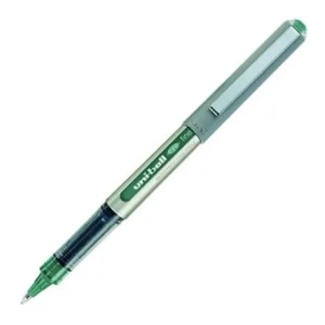 Uni UB-157 Fine 0.7mm Fine Rollerball with Cap and Grip Green
