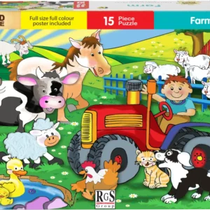 RGS A4 Farm No.2 Puzzle 15 Piece