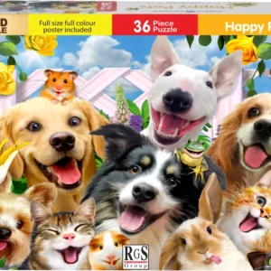 RGS A4 Happy Pets 36 Piece