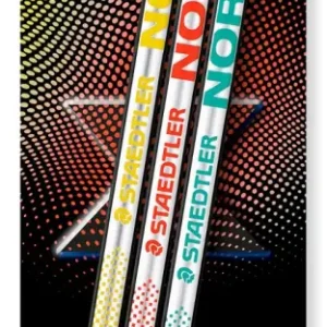 Staedtler HB Norix Pencil Sets HB Norix Set 3 Pencils B/Card Assorted
