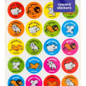 Tower Reward Range Big 5 Motivation 72 Labels Per Pkt *Limited Stock* Assorted